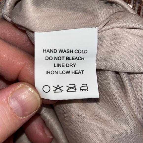 Luxedo Champagne/Rose Gold Dazzling Brilliance Sequin Maxi Dress. - Picture 10 of 11